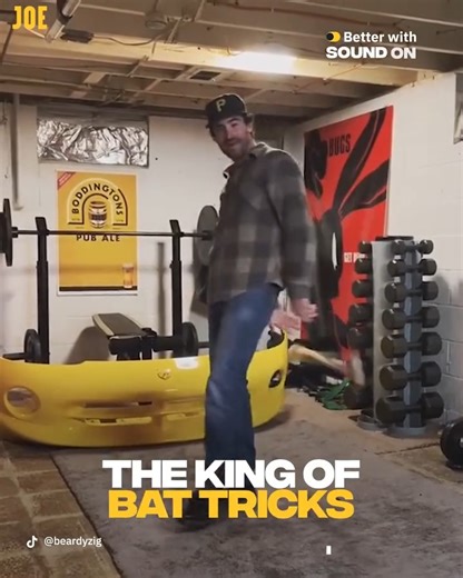 57K views · 109 reactions | These baseball bat tricks are insane 勞 | SportsJOE.ie | Facebook