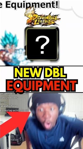 😱IS IT FINALLY HAPPENING?! NEW EQUIPMENT REVEAL REACTION! (DRAGON BALL LEGENDS) #dbl