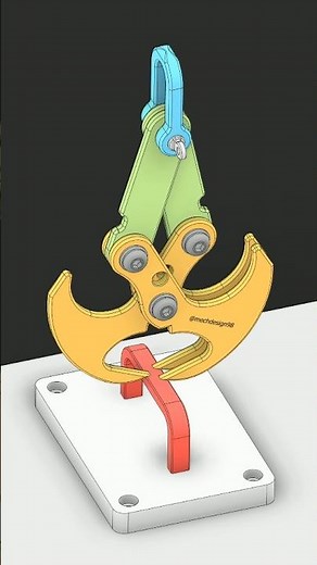 Gravity Hook Mechanism | Simple Yet Brilliant Mechanism ✅