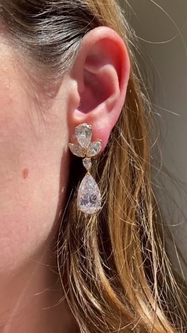 Christie's Jewellery on Instagram: "Now open! Join us this weekend at Rockefeller Center to view New York Jewels Online! Featuring an exquisite pair of diamond earrings by Boucheron. Lot 108: BOUCHERON DIAMOND CLUSTER EARRINGS 8.01 & 7.28 carats D Color Internally Flawless Estimate: $450,000 - 550,000 Jewels Online | New York | 4 - 11 September On View: 5 Sep 10:00 AM – 5:00 PM 6 Sep 10:00 AM – 5:00 PM 7 Sep 10:00 AM – 5:00 PM 8 Sep 1:00 PM – 5:00 PM 9 Sep 10:00 AM – 4:00 PM #Christies #christie