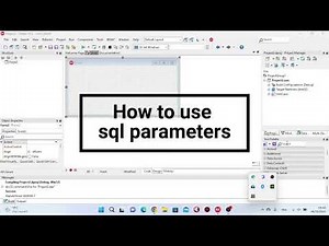 Delphi / SQL - using parameters in select statement