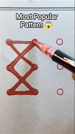 Most Popular Pattern 😱😍✍️❤️#trending #trendingshorts #viralvideo #viral #shorts #youtubeshorts #fyp