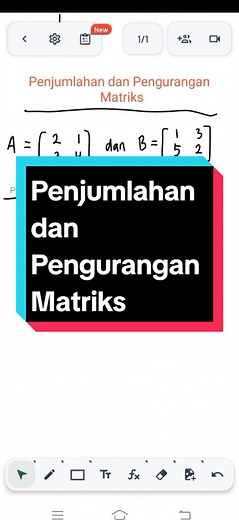 Operasi Matriks: Penjumlahan dan Pengurangan