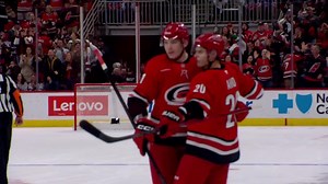 NYR@CAR: Aho scores PPG against Igor Shesterkin
