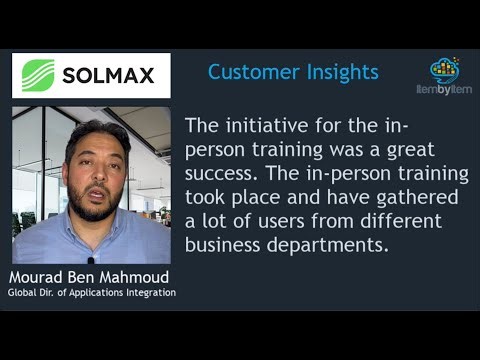 Customer Insights - Solmax - In Person Training - Microsoft Dynamics 365 User Training