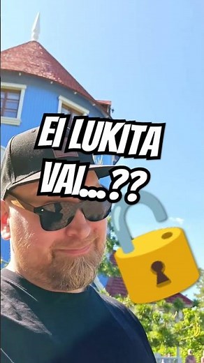 Ei lukita YÖKSI mutta päiväksi JOO?! 🔓🫣 #muumi #muumimaailma #moomins
