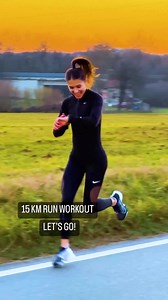 15 KM RUN WORKOUT 💪 Ready? ❤️ • 4 km warm up • 4000m at 4’:02”/km • 4’ slow run rest/walking • 3000m at 3’:56”/km • 4’ slow run rest/walking • 2000m at 3’:51”/km • 1.5 km cooldown This was long but gave me a lot of confidence for my next half marathon 👍 There are a lot of weeks left before it, so keep on training staying healthy and in shape 😘 Who can guess where my next half marathon is going to be? ——— 15 KM di CORSA CON RIPETUTE 💪 NON SI MOLLA ❤️ • 4 km riscaldamento • 4000m a 4’:02”/km •