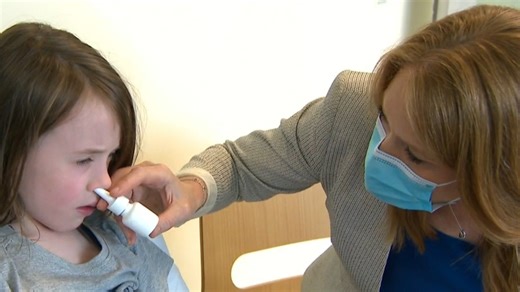 Nasal spray to ease snoring