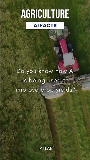 artificial intelligence in Agriculture How It's Improving Crop Yields ( #ai , #farming, #technology)