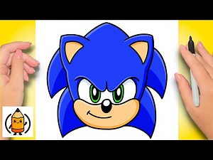 How To Draw Sonic The Hedgehog For Beginners