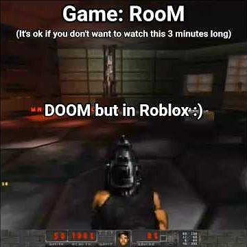 DOOM but in Roblox!? #roblox #doom #gameplay