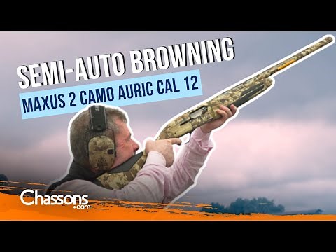 Testing the new Browning Maxus 2 Camo Auric 12 gauge semi-automatic