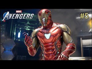 Iron Man Avengers End Game SUIT - Marvel's Avengers Gameplay #5