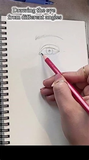 EYES DRAWING 🫣 #pintingtutorial #howtodraw #drawing #explore #shorts #2026 #sketch