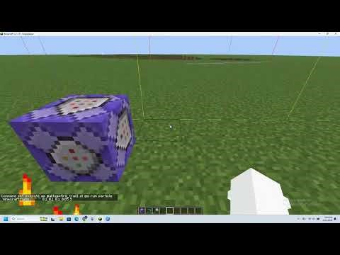 How to make a cool fire trail with command blocks minecraft java