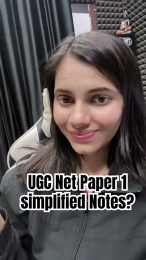 #ugcnet Paper 1 Easy Notes with easy explanations ✅🎀📝