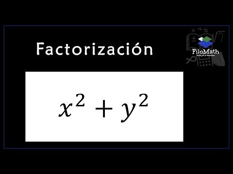 Factorización - Suma de cuadrados (x^2 + y^2)