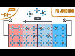 PN junction | How does a diode works? | The (silicon) grid