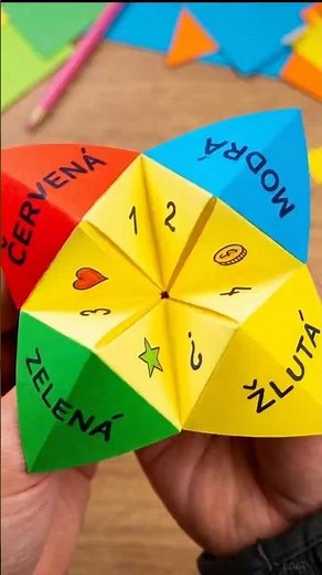 How to make a Paper Fortune Teller FAST! 🔮 #shorts #viralshorts