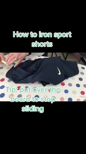 How to Iron Sport Shorts | Ironing Tips and Tricks