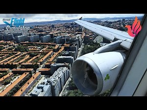 MSFS 2020 - Fenix A320 V2 | SCENIC Landing in Lisbon with Aer Lingus