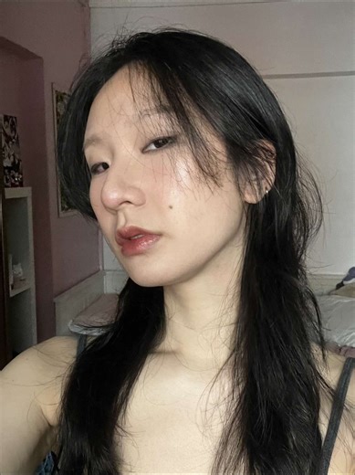 character selection screen compilation featuring blue look by @ann & side bang doll face by @carorolee.mua (🇸🇬 based MUA) #model