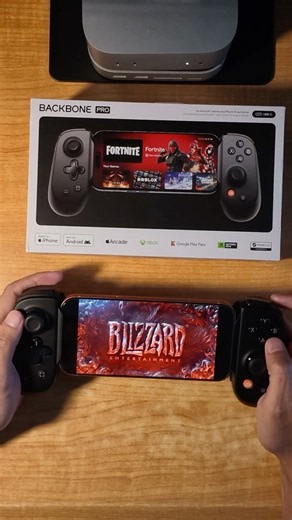 SteamLink with Backbone Pro, Gaming Anywhere! We playing Diablo IV.