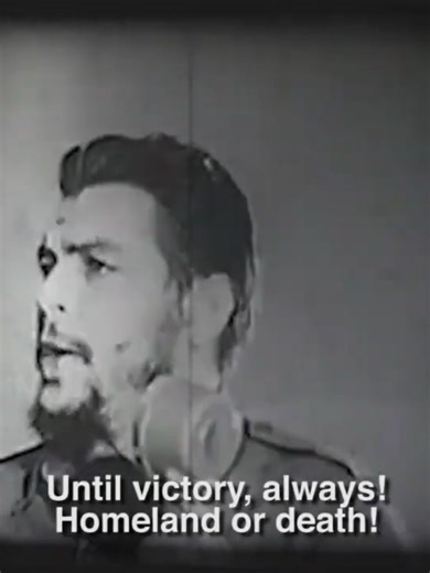 Fidel Castro Reads Che Guevara's Farewell Letter