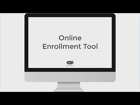 Online Employee Enrollment Tool