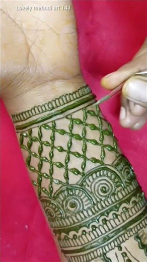Stylish Front Hand Mehndi Design #virlshort #shots #shorts #short#shortsfeed