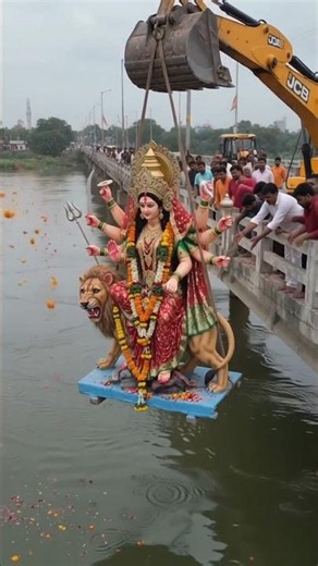 🙏 माँ दुर्गा की दिव्य झलक 😍 लाखों भक्तों ने किए दर्शन ❤️ जय माता दी 🚩 | Durga Visarjan 2026 | Maa Du