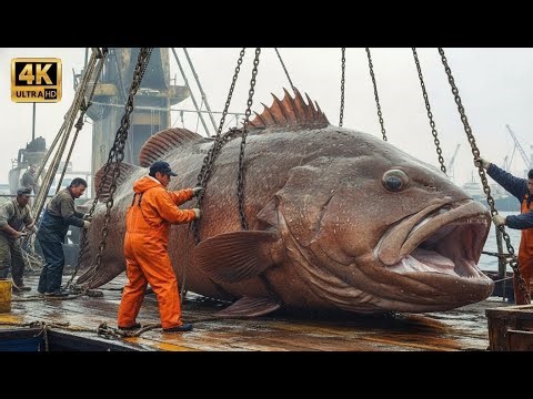 How Fishermen Make $380,000 in 6 Days Giant Grouper Fishing | Deep Sea Creatures