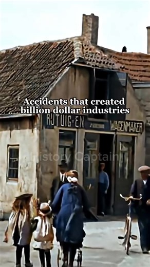 Accidents that created billion dollar industries #History #HistoryCaptain #facts #reels #viral #trending | History Captain