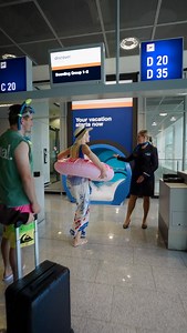 With Discover Airlines, your vacation begins the moment you board 🌴☀️⁣ ⁣ Slide into adventure and take off to over 60 stunning destinations from Frankfurt and Munich ✈️ | Discover Airlines