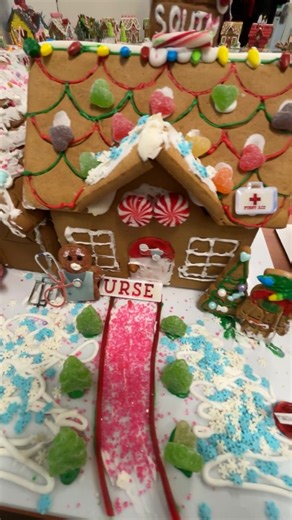 CSV Gingerbread House Contest 2025 Comment the number of your favorite house | CHRISTUS St. Vincent Regional Medical Center