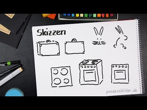 Flipcharts gestalten 1/14 Skizzentechnik