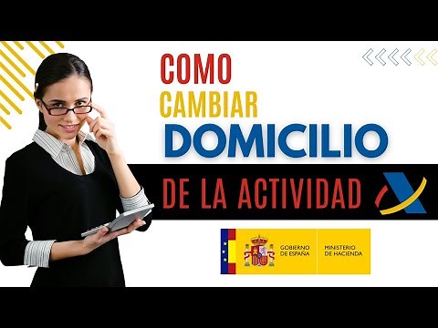 Cómo cambiar DOMICILIO FISCAL de tu ACTIVIDAD en AEAT / Modelo 036 / 037 para AUTÓNOMOS🖊