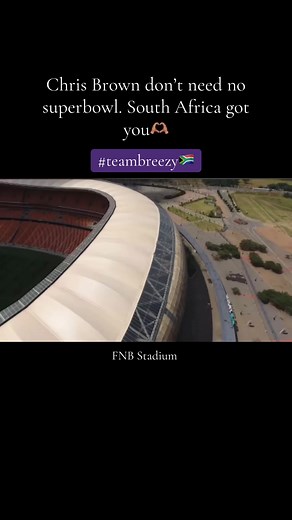 Chris Brown Concert at FNB Stadium in South Africa