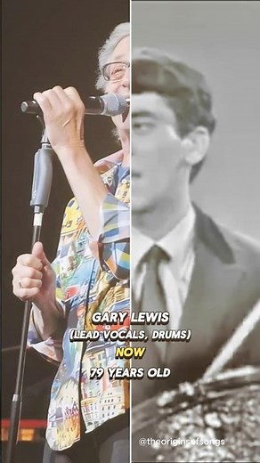Gary Lewis & the Playboys: Then vs. Now! 🎸 #thenandnow #musichistory #shorts