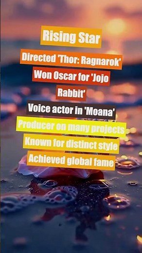 Taika Waititi: Master Filmmaker, Actor, Comedian | Oscar Winner