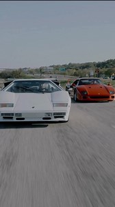 101K views · 2.3K reactions | Lamborghini Countach & Ferrari F40. Which one would you pick?  Video by @dallasinblack #supercars #supercar #lamborghini #countach #lamborghinicountach #ferrari #f40 #ferrarif40 #DriveVintage | Classiccarvoyage | Facebook