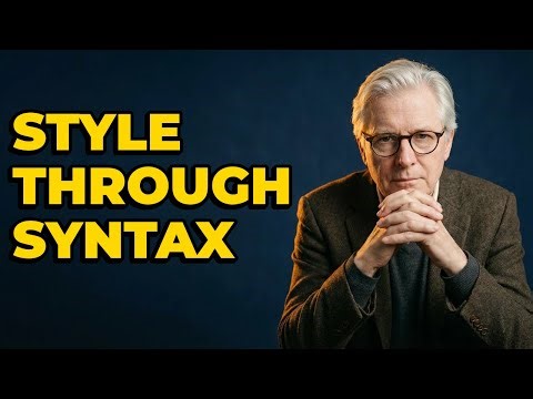 What Is The Function Of Syntax As A Stylistic Element?