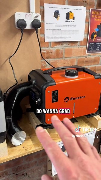 Efficient 8KW Diesel Heater for Garages and Workshops