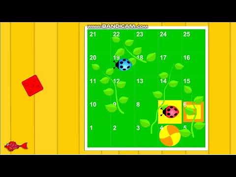 Playing The Ladybug Board Game From Red Fish Games