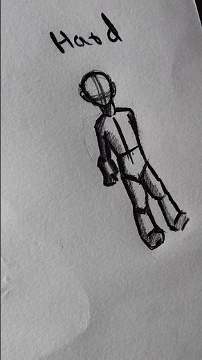 How to draw Stick Man in 3 ways #drawing #tutorial #stickman #sketching #howtodraw #artist