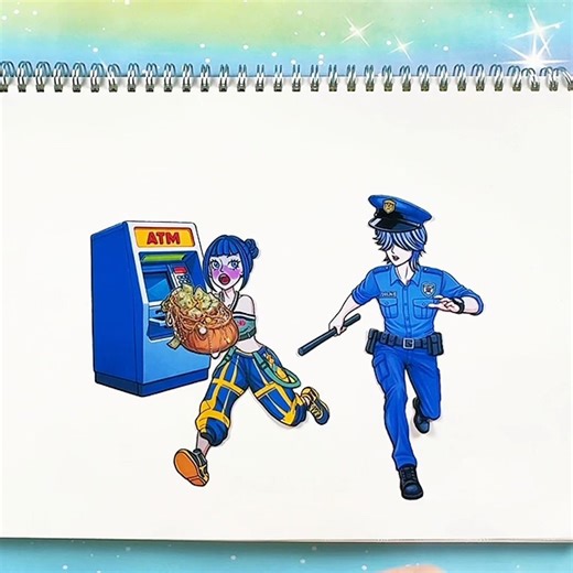 Kpop Demon Hunters Sticker Book DIY #kpopdemonhunters #papercraft #stickerbook#diy #huntrix #golden