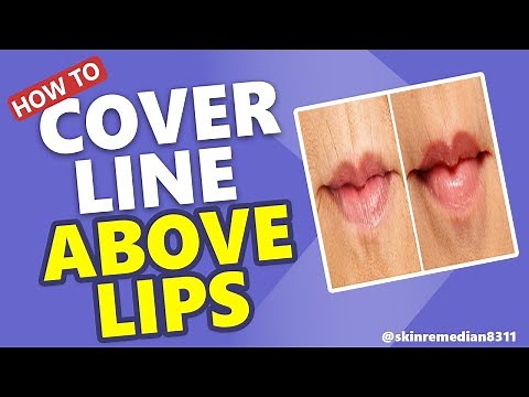 How to Cover Lines Above Lips