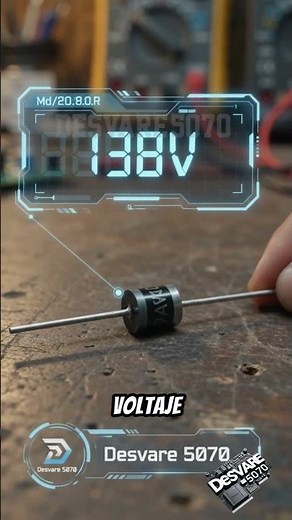 How to test a DIAC with a multimeter (good or bad) ⚡ | Desvare 5070