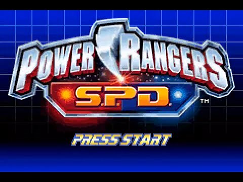 Game Boy Advance Longplay [031] Power Rangers: S.P.D. (US)