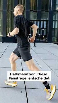 Half Marathon: The Rule of Thumb That Makes the Difference